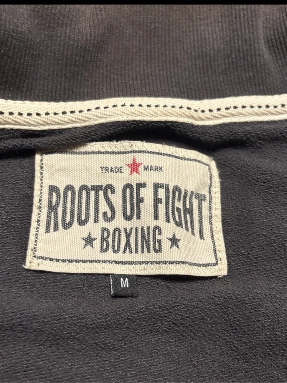 Roots of Fight Joe Louis Detroit Bomber Jacket - Black - Picture 3 of 5